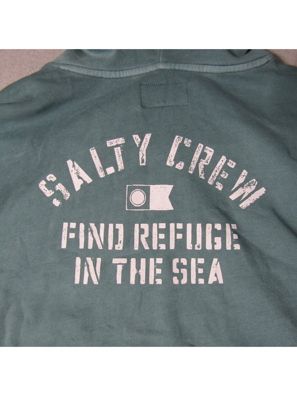 NWT Salty Crew Even Keel Vintage Fleece Hoodie Men's M Hydro - Picture 5 of 8